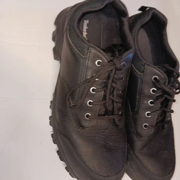 TIMBERLAND MEN'S KEELE RIDGE WATERPROOF LOW HIKER BLACK sz 12 - Picture 4 of 8